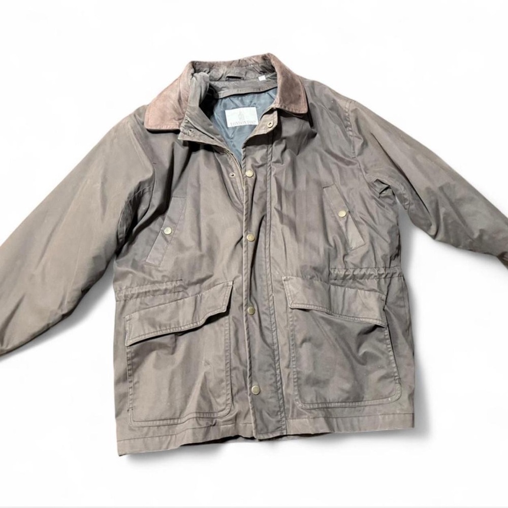 Vintage London Fog Brown Jacket with liner-Men’s XL